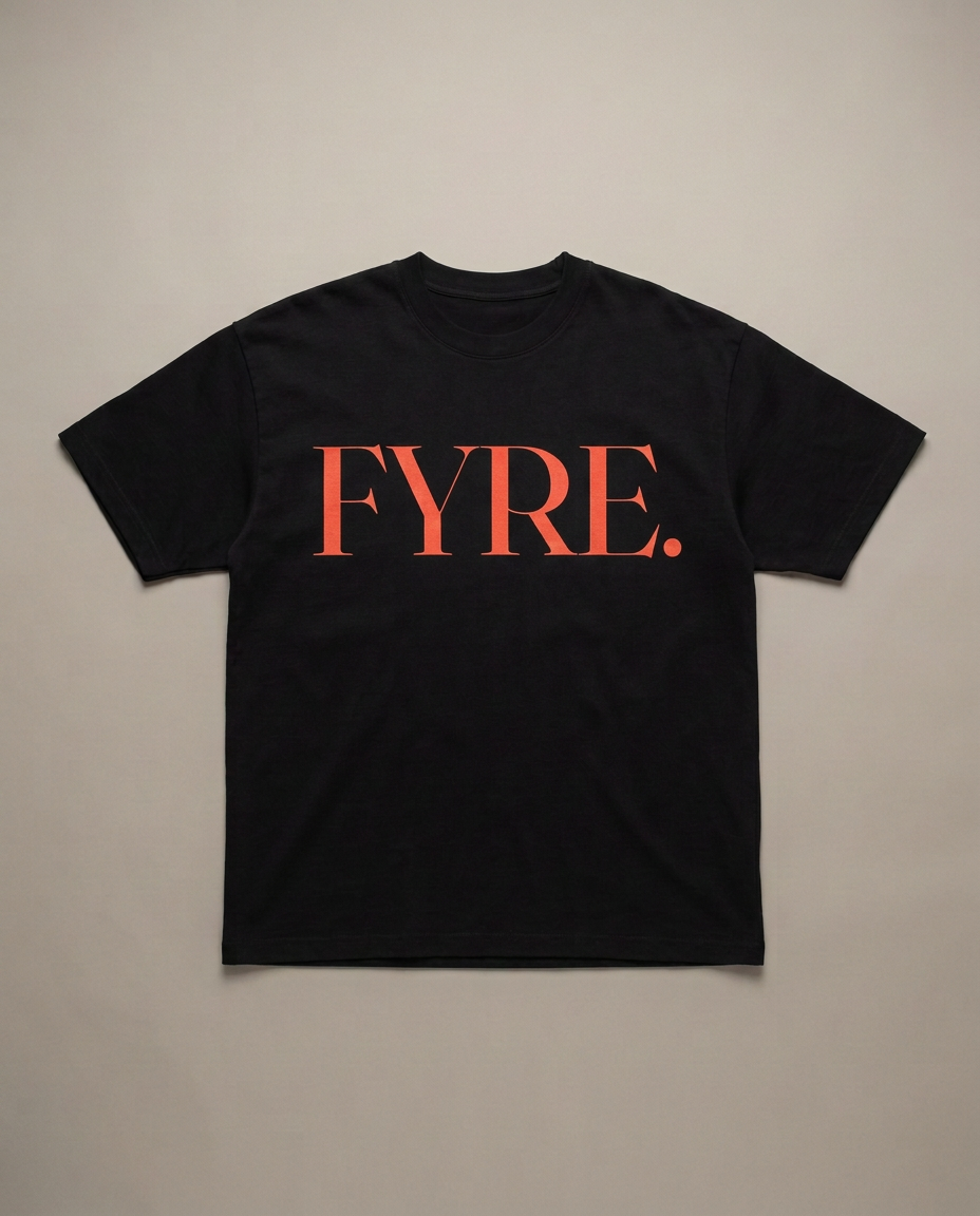 FYRE. Tee — Red